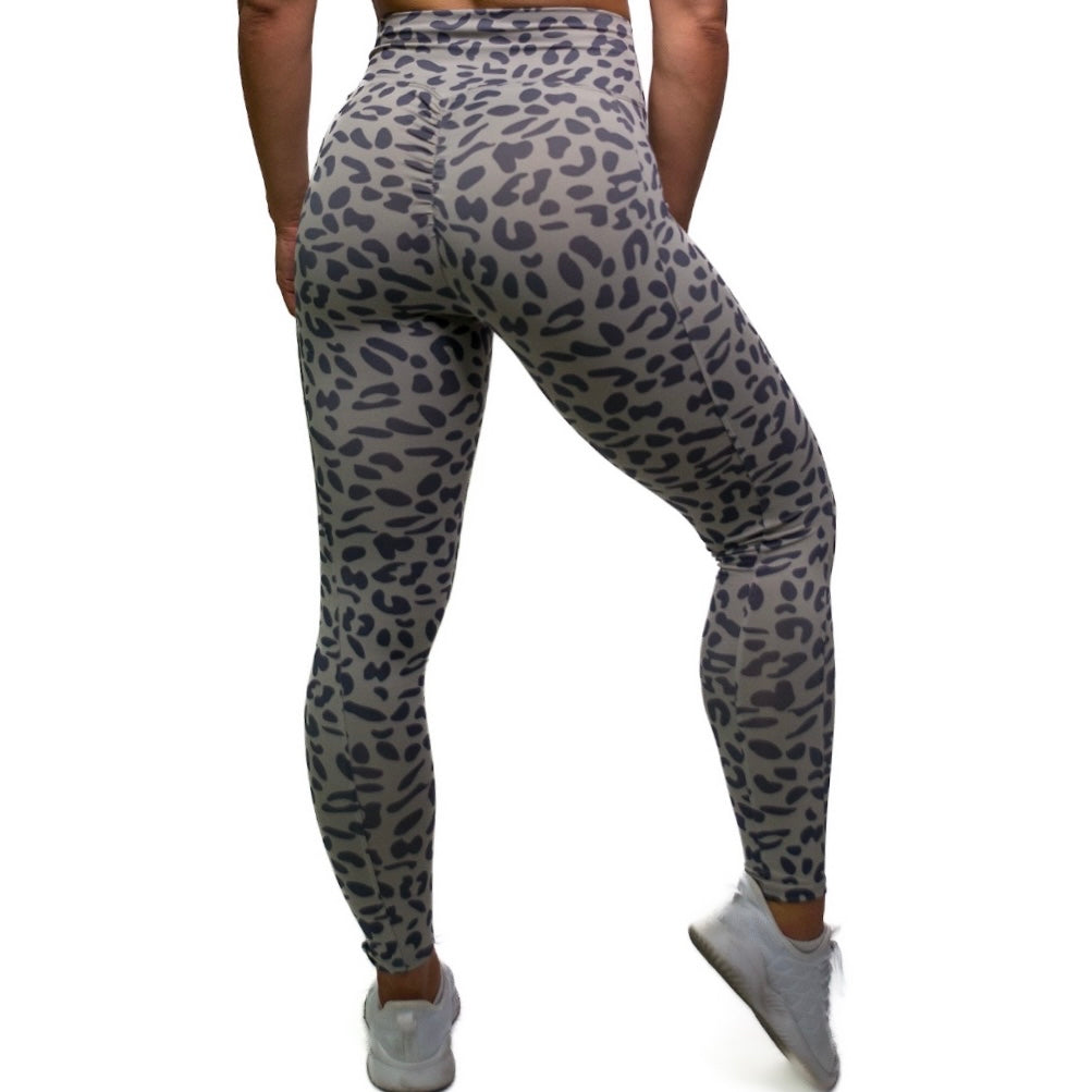 Grey Leopard Leggings